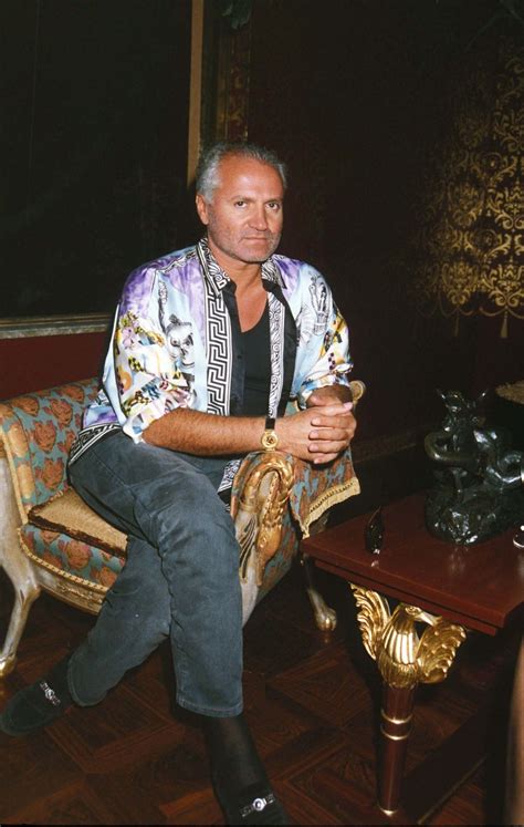 gianni Versace fashion designer